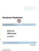 Preview for 1 page of RCA BTE-115 Instructions Manual