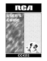 Preview for 1 page of RCA CC4252 User Manual