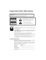 Preview for 2 page of RCA CC616 User Manual