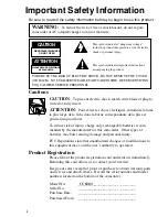 Preview for 2 page of RCA CC6363 User Manual