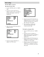 Preview for 49 page of RCA CC6372 User Manual