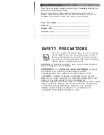 Preview for 2 page of RCA CC800 User Manual