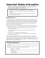 Preview for 4 page of RCA CDS4100 User Manual