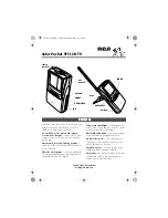 RCA Color Pocket TFT LCD TV Brochure & Specs preview