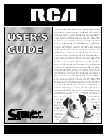 RCA Color Television User Manual preview