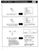 Предварительный просмотр 16 страницы RCA ColorTrak 2000 Owner'S Manual