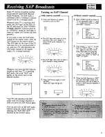 Предварительный просмотр 19 страницы RCA ColorTrak 2000 Owner'S Manual