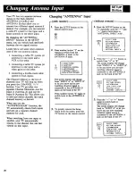 Предварительный просмотр 28 страницы RCA ColorTrak 2000 Owner'S Manual