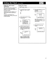 Предварительный просмотр 29 страницы RCA ColorTrak 2000 Owner'S Manual