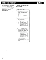 Предварительный просмотр 34 страницы RCA ColorTrak 2000 Owner'S Manual