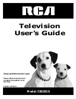 RCA CR20310 User Manual preview