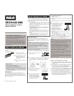 Предварительный просмотр 1 страницы RCA CRCR4383NR Owner'S Manual