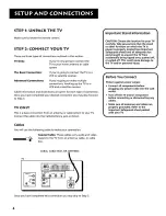 Предварительный просмотр 6 страницы RCA CRT Television User Manual