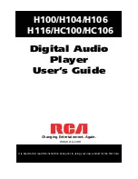 Preview for 1 page of RCA CTM-980723-KS5 User Manual