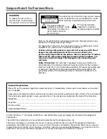 Preview for 2 page of RCA D52130 User Manual