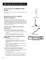 Предварительный просмотр 6 страницы RCA Digital Satellite Receiver User Manual