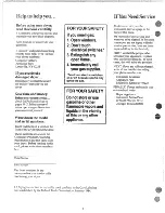 Preview for 2 page of RCA DRB1555MAL Use And Care Manual