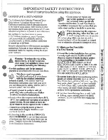 Preview for 3 page of RCA DRB1555R Use And Care Manual