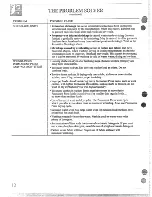 Preview for 12 page of RCA DRB1555R Use And Care Manual