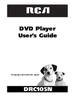 RCA DRC105N User Manual preview