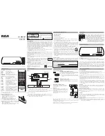 RCA DRC279 User Manual preview