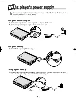 Preview for 8 page of RCA DRC600N - Portable DVD Player User Manual