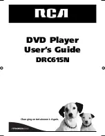 RCA DRC615N User Manual preview