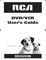 Preview for 1 page of RCA DRC6200N User Manual