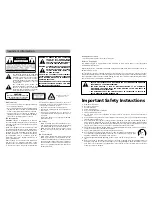 Предварительный просмотр 2 страницы RCA DRC62708 User Manual