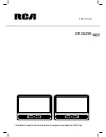 Предварительный просмотр 1 страницы RCA DRC6296 - Twin 9" Mobile DVD System User Manual