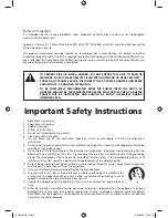 Preview for 3 page of RCA DRC69705 - Dual Screen Portable DVD Player User Manual