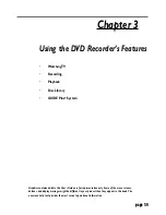 Preview for 27 page of RCA DRC8000N - Progressive-Scan DVD Recorder/Player User Manual