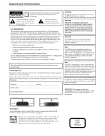 Предварительный просмотр 2 страницы RCA DRC8052NB User Manual