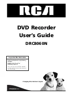 RCA DRC8060N User Manual preview