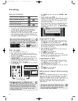 Preview for 16 page of RCA DRC8335 - DVD Recorder & VCR Combo User Manual