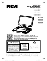 Preview for 1 page of RCA DRC98090S-KA User Manual