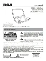 RCA DRC99310 User Manual preview