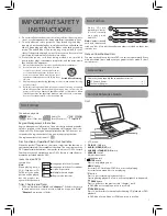 Preview for 3 page of RCA DRC99373E User Manual