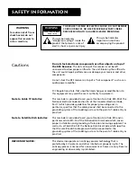 Предварительный просмотр 2 страницы RCA DRD303RA Owner'S Manual