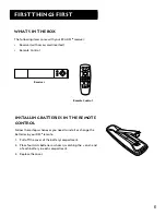 Предварительный просмотр 7 страницы RCA DRD303RA Owner'S Manual