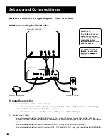 Предварительный просмотр 12 страницы RCA DTC100 - High-Definition/DIRECTV Digital Receiver User Manual