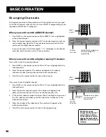 Предварительный просмотр 32 страницы RCA DTC100 - High-Definition/DIRECTV Digital Receiver User Manual