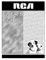 Preview for 1 page of RCA DTV307 User Manual