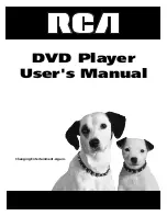 RCA DVD player User Manual preview