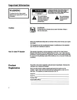 Предварительный просмотр 2 страницы RCA E09310 User Manual