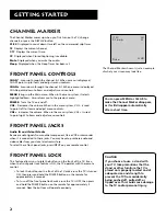 Preview for 4 page of RCA E13318 User Manual