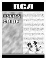 RCA E13341 User Manual preview