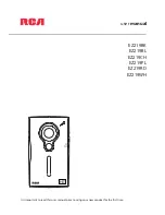 RCA EZ219 User Manual preview