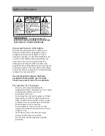 Preview for 3 page of RCA EZ409HD - Small Wonder Camcorder User Manual