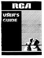 Preview for 1 page of RCA F19262 User Manual